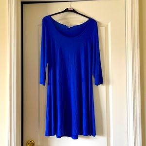Blue T-Shirt Dress - Charlotte Russe
